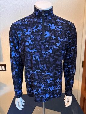 READ DESCRIPTION...Mens small Greyson quarter zip golf jacket
